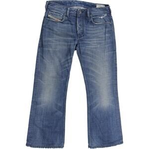 Diesel Industry Made in Italy Blue Button Fly Denim Jeans 31 X 26